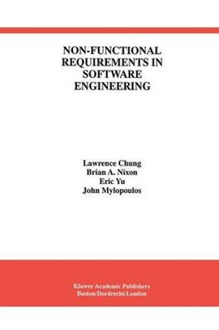 Cover of Non-Functional Requirements in Software Engineering