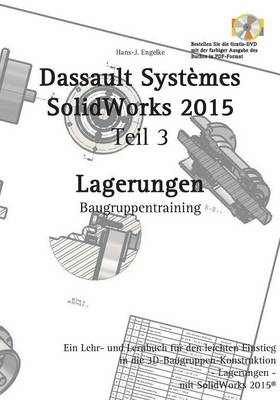 Book cover for SolidWorks 2015 Teil 3 Lagerungen