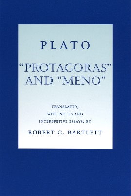 Cover of "Protagoras" and "Meno"
