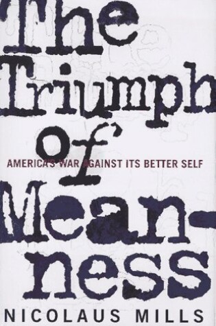 Cover of The Triumph of Meanness