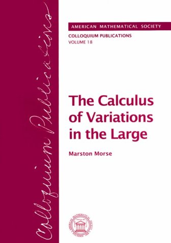 Cover of The Calculus of Variations in the Large