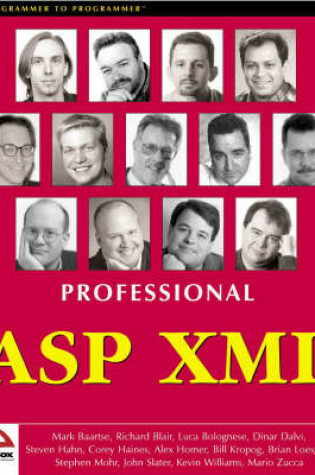 Cover of Professional ASP XML
