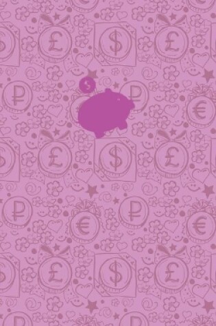 Cover of (Purple) Smart Piggy Monthly Household Budget Planner, 24 Months Expense Write-in Notebook.