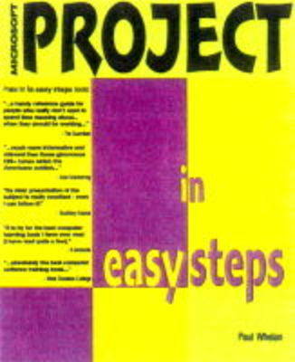 Cover of Microsoft Project in Easy Steps