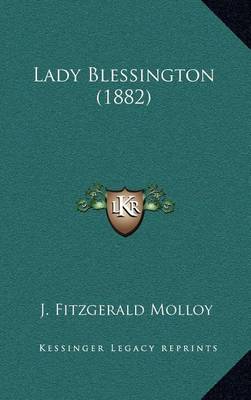 Book cover for Lady Blessington (1882)