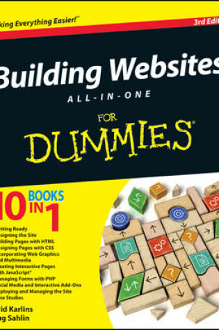 Cover of Building Websites All-in-One For Dummies