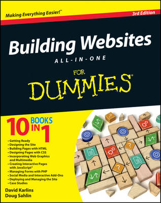 Book cover for Building Websites All-in-One For Dummies