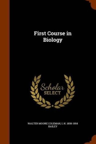 Cover of First Course in Biology