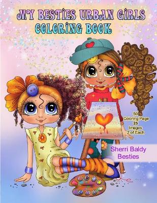 Book cover for My Besties Urban Girls Coloring Book