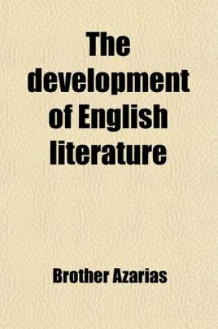 Cover of Development of English Literature