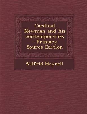 Book cover for Cardinal Newman and His Contemporaries