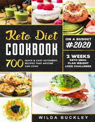 Book cover for Keto Diet Cookbook #2020