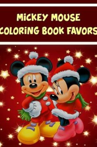 Cover of Mickey Mouse Coloring Book Favors