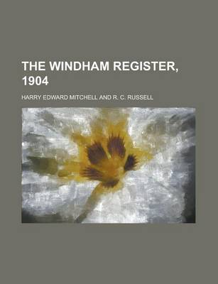 Book cover for The Windham Register, 1904