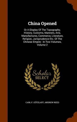 Book cover for China Opened