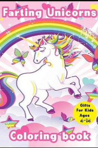 Cover of Farting Unicorns Coloring book