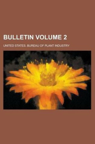 Cover of Bulletin Volume 2