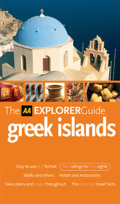 Book cover for AA Explorer Greek Islands