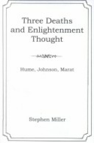 Cover of Three Deaths and Enlightenment Thought