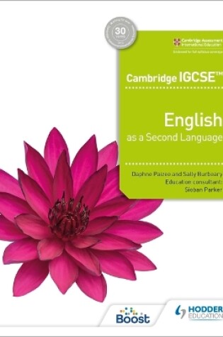 Cover of Cambridge IGCSE English as a Second Language