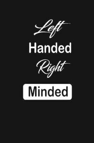 Cover of left handed right minded