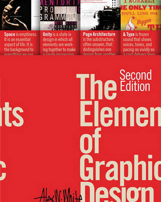 Book cover for The Elements of Graphic Design (Second Edition)