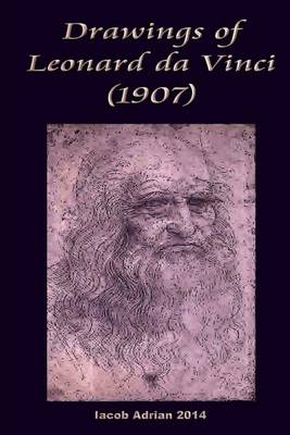 Book cover for Drawings of Leonard da Vinci (1907)