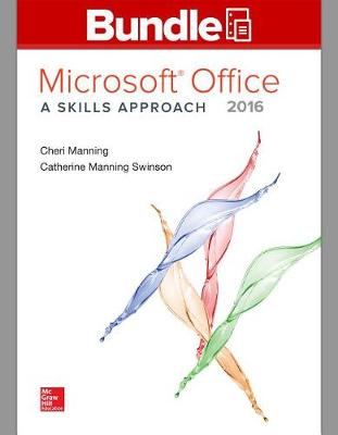 Book cover for Gen Combo LL MS Office 2016: Skills Approach; Simnet Office 2016 Manning Smbk Access Card