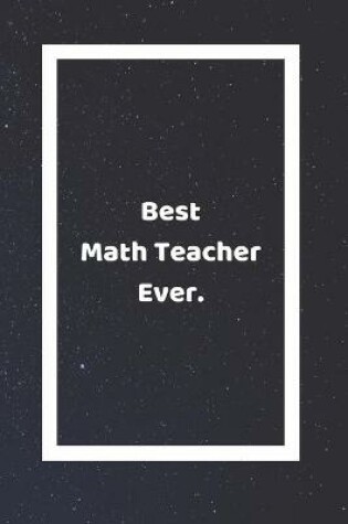 Cover of Best Math Teacher Ever