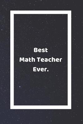 Book cover for Best Math Teacher Ever