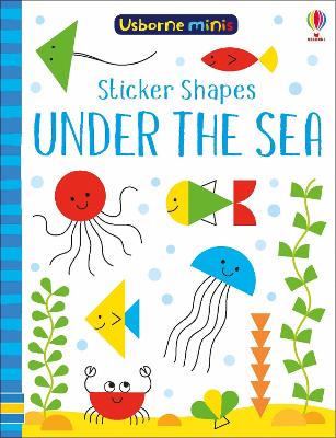 Book cover for Sticker Shapes Under the Sea