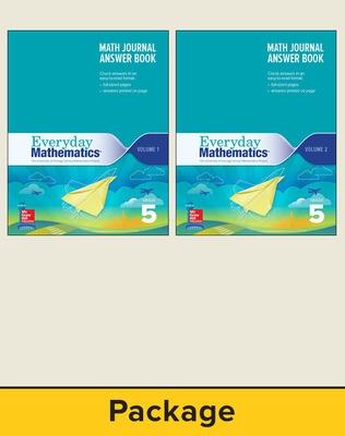 Cover of Everyday Mathematics 4, Grade 5, Journal Answer Books (Vol 1 & 2)