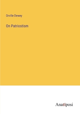 Book cover for On Patriostism