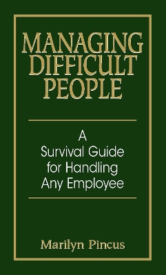 Book cover for Managing Difficult People