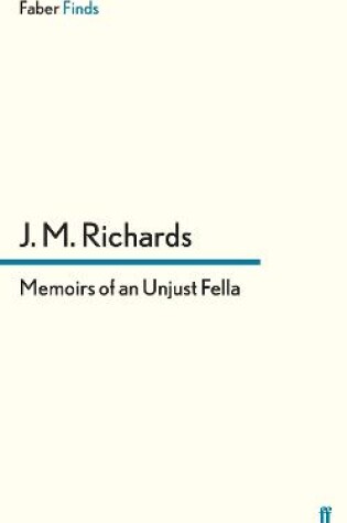 Cover of Memoirs of an Unjust Fella