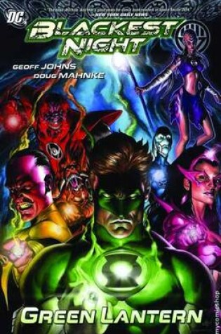 Cover of Blackest Night Green Lantern HC