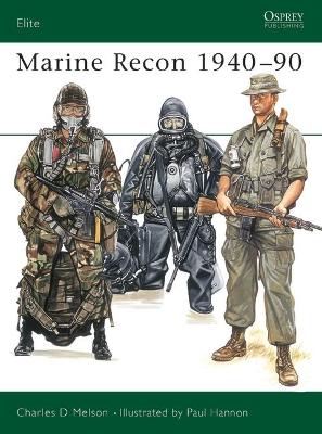 Book cover for Marine Recon 1940-90