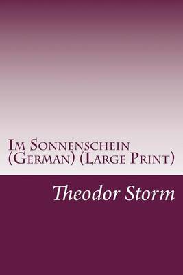 Book cover for Im Sonnenschein (German) (Large Print)