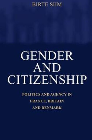 Cover of Gender and Citizenship