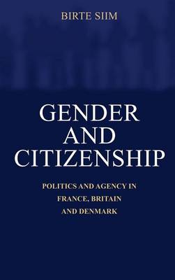 Book cover for Gender and Citizenship