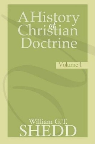 Cover of A History of Christian Doctrine, 2 Volumes