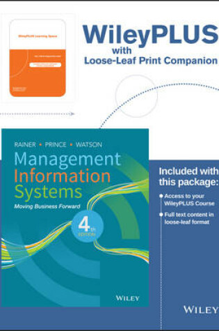 Cover of Management Information Systems Loose-Leaf Print Companion 4e