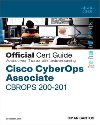 Cover of Cisco CyberOps Associate CBROPS 200-201 Official Cert Guide