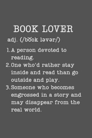 Cover of Book Lover