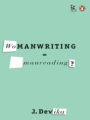 Book cover for Womanwriting=manreading?