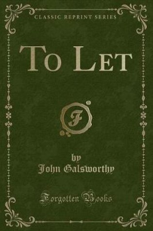 Cover of To Let (Classic Reprint)