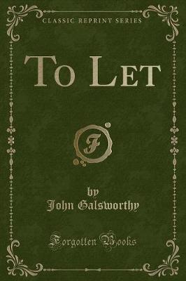 Book cover for To Let (Classic Reprint)