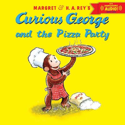 Book cover for Curious George and the Pizza Party