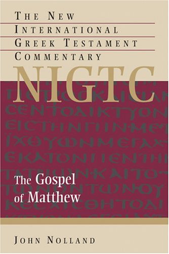 Book cover for The Gospel of Matthew