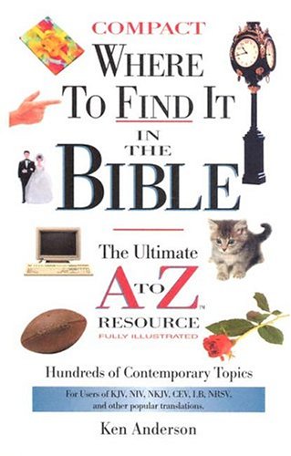 Cover of Where to Find It in the Bible-Compact-Supersaver